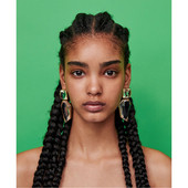 Stílusos női fülbevaló hat színben