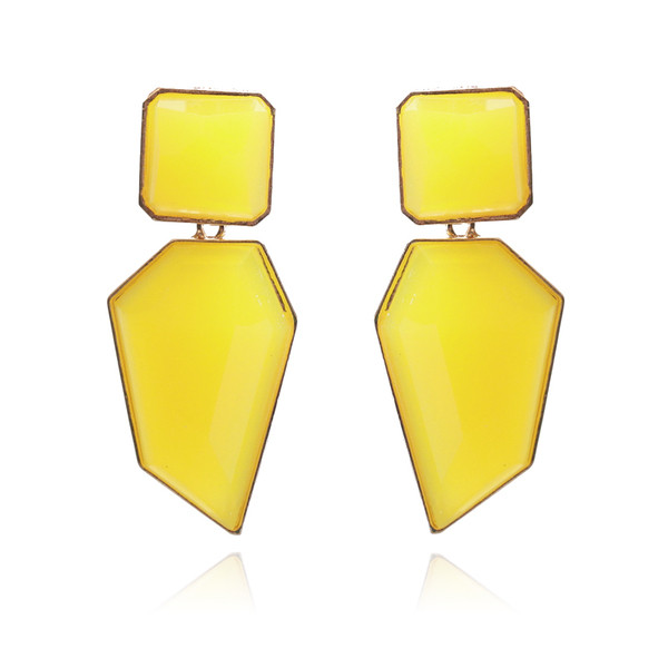 Stílusos női fülbevaló hat színben