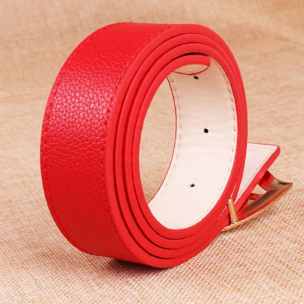 Modern női öv fém csattal több színben