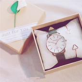 Νέο μοντέρνο ρολόι + βραχιόλι