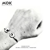 Μοντέρνο βραχιόλι σε τρεις αποχρώσεις