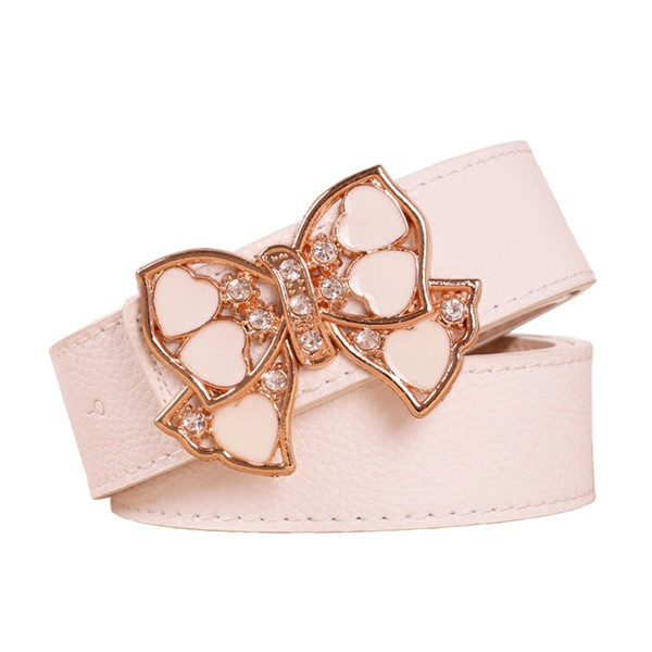 Cureaua de dama eleganta cu catarama metalica in mai multe culori