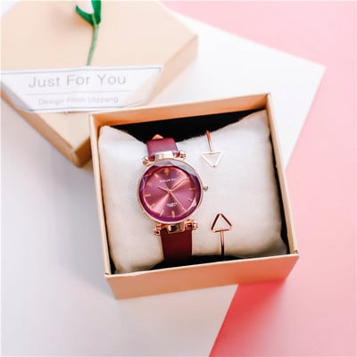 Κομψό γυναικείο ρολόι με βραχιόλι