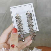 Γυναικεία μακρύ σκουλαρίκια με πέτρες