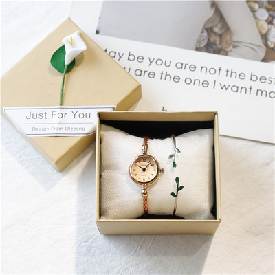 Γυναικείο ρολόι σε τέσσερα χρώματα με βραχιόλι