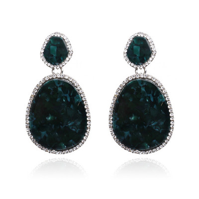 Cercei casual dama cu pietre in mai multe culori