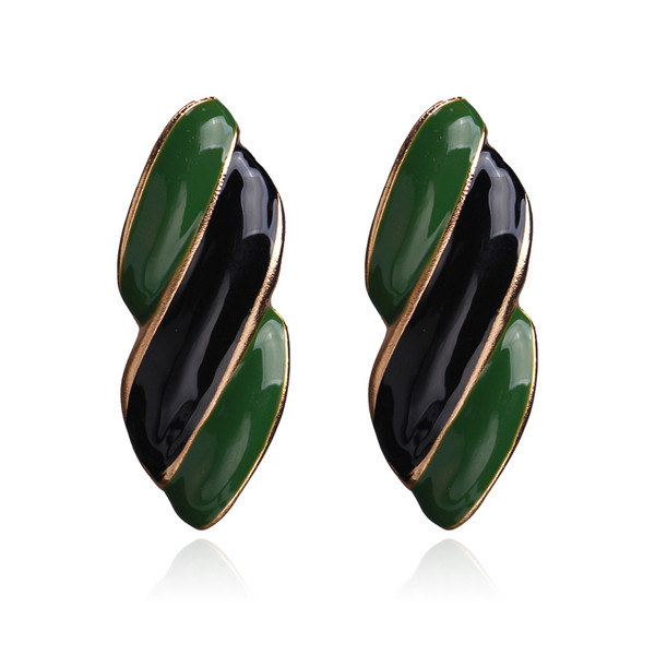 Modern női színes fülbevaló