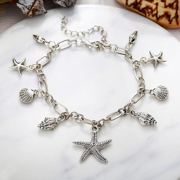 Γυναικείο καθημερινό βραχιόλι σε ασήμι με μενταγιόν