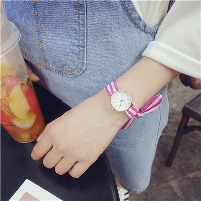 Női karóra érdekes szíjjal - két modell