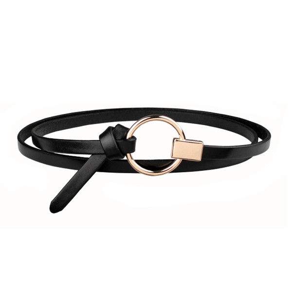 Cureaua subtire de dama eleganta cu catarama interesanta cu mai multe culori