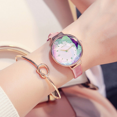 Κομψό γυναικείο ρολόι σε πέντε χρώματα