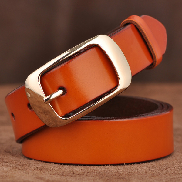 Női klasszikus műbőr öv több színben