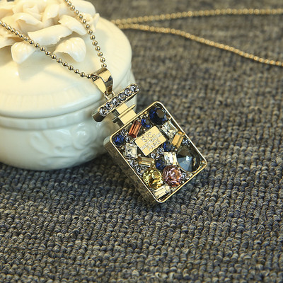 Modern női nyaklánc két árnyalatban