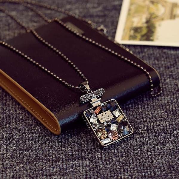 Modern női nyaklánc két árnyalatban