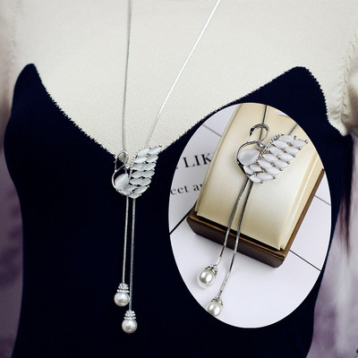 Női nyaklánc többféle modellben, színes kövekkel