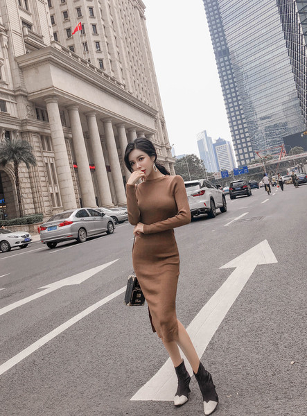 Női hosszú ruha három színben