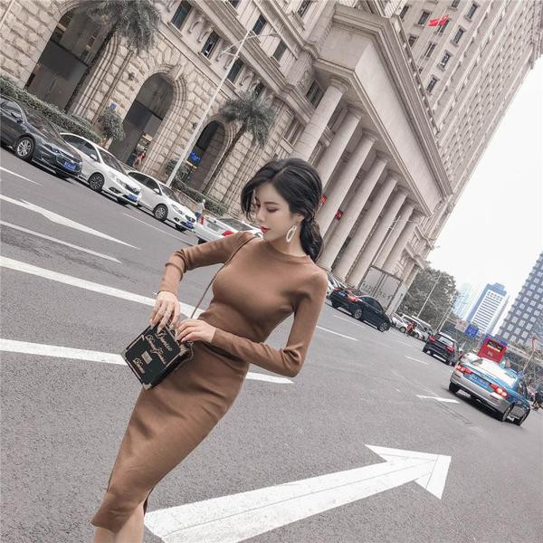 Női hosszú ruha három színben