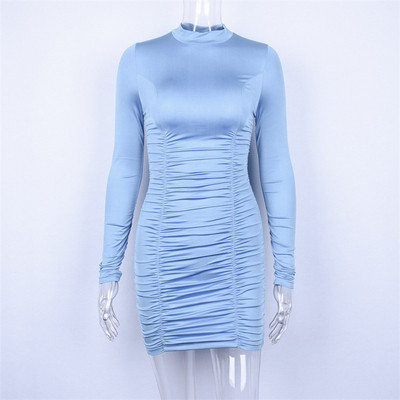 Κομψό γυναικείο φόρεμα Slim - μοντέλο σε δύο χρώματα