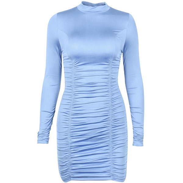 Κομψό γυναικείο φόρεμα Slim - μοντέλο σε δύο χρώματα