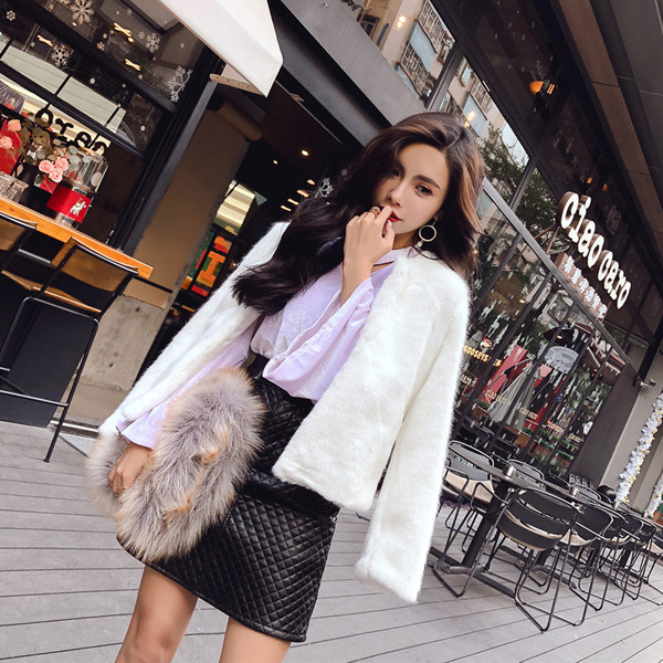 Női tollkabát három színben