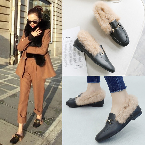 Modern női mokaszin puha béléssel