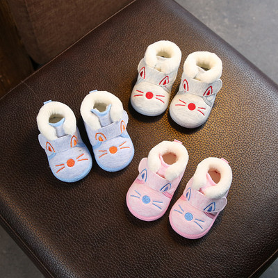 Бебешки обувки с подплата за момичета и момчета