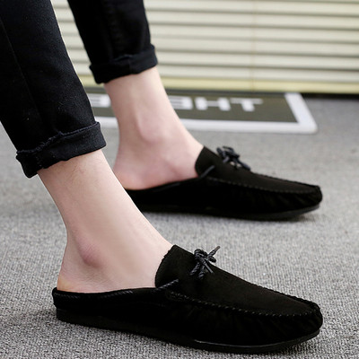 Κομψά α νδρικά μοκασίνια  από οικολογικό σουέτ σε τρία χρώματα