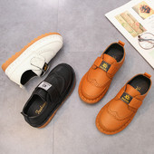 Κομψά παιδικά υποδήματα από οικολογικό δέρμα με εφαρμογή σε τρία χρώματα