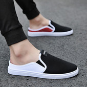 Modern férfi mokaszin három színnel