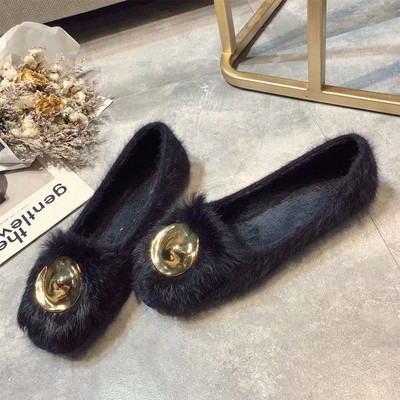 Női pehely mokaszin fém díszítéssel - két modell