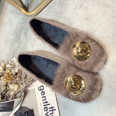 Női pehely mokaszin fém díszítéssel - két modell