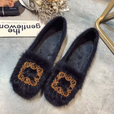 Női pehely mokaszin fém díszítéssel - két modell