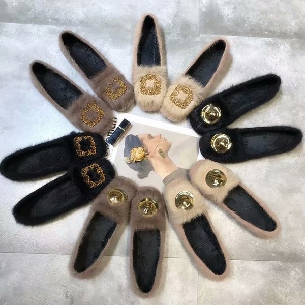 Női pehely mokaszin fém díszítéssel - két modell