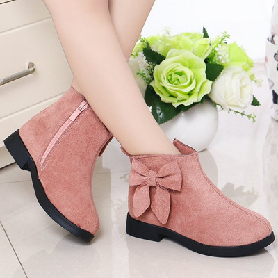 Καθημερινές παιδικές μπότες  για κορίτσια eco suede σε διάφορα χρώματα