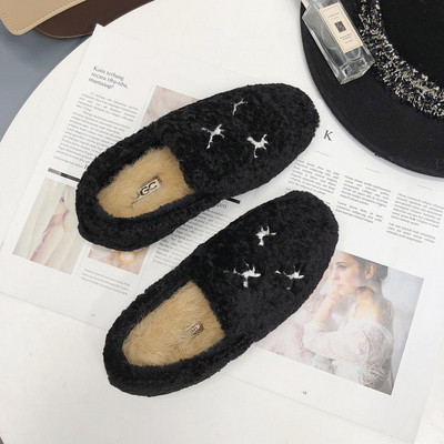 Γυναικεία μοκασίνια  με απαλή επένδυση σε τρία χρώματα