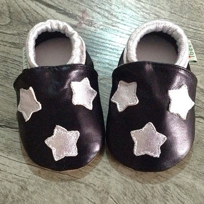 Bőr babacipő több színben