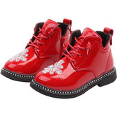 Παιδικές γυναικείες μπότες για κορίτσια με δεσμούς σε διάφορα χρώματα