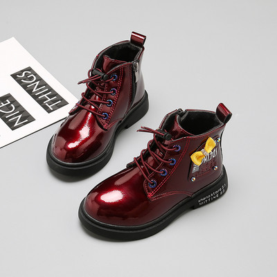 HIT  παιδικές μπότες για αγόρια για κορίτσια με επιγραφή δύο χρωμάτων