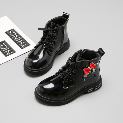 HIT  παιδικές μπότες για αγόρια για κορίτσια με επιγραφή δύο χρωμάτων