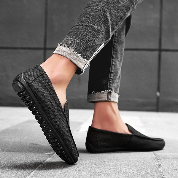 Stílusos letisztult férfi mokaszin három színben