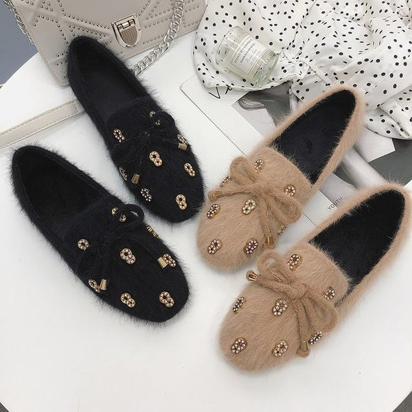 Női mokaszin puha béléssel, fekete és barna színben