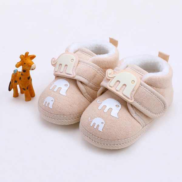 Pantofi pentru bebelusi cu inscriptie si imprimeu