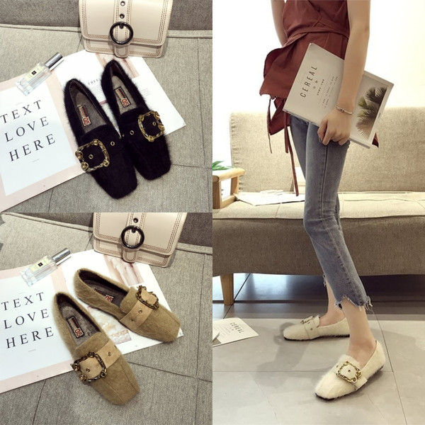 Női mokaszinok pánt díszítéssel három színben