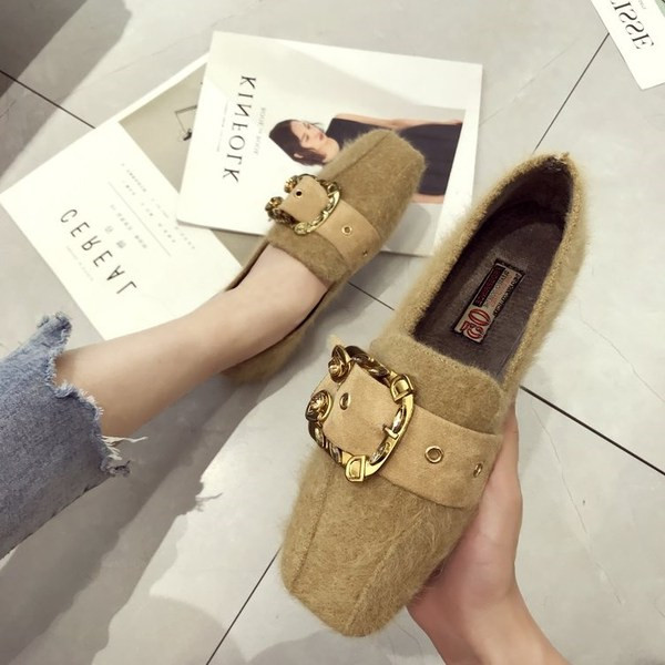 Női mokaszinok pánt díszítéssel három színben