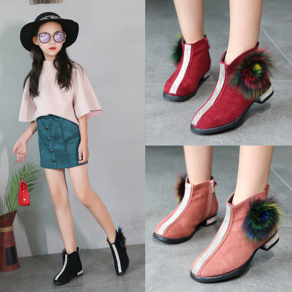 Aktuális gyerekcsizma lányoknak eco velúrból pehely elemmel több színben