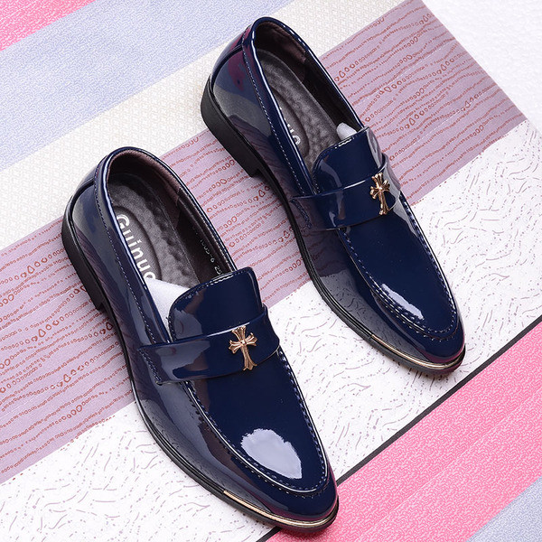 Κομψά ανδρικά παπούτσια σε τρία χρώματα οικολογικού δέρματος