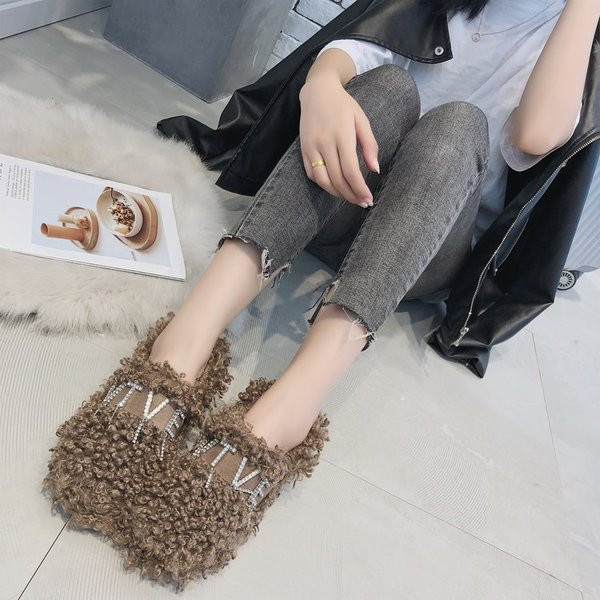 Női modern mokaszinok négy színben felirattal