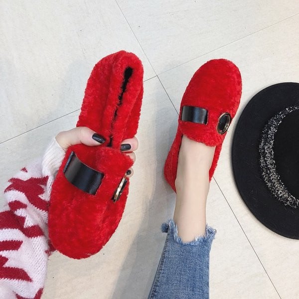 Női modern mokaszinok négy színben