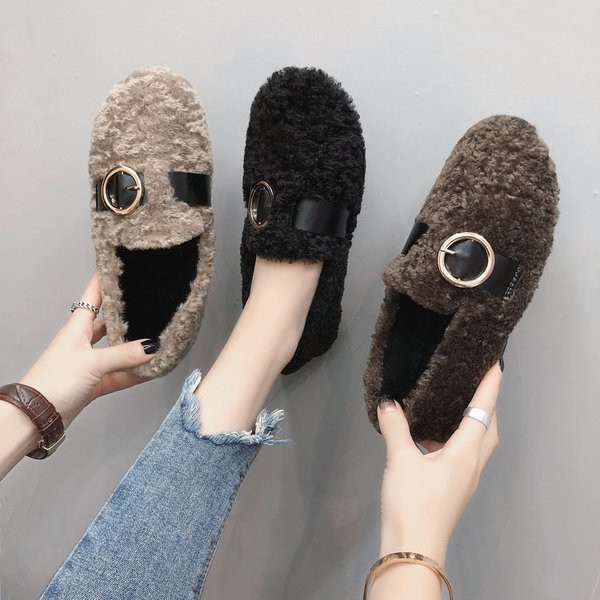 Női modern mokaszinok négy színben