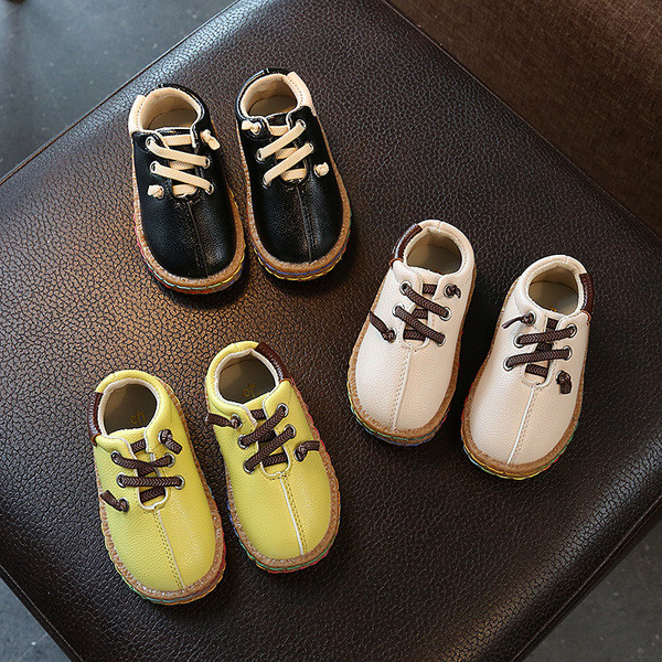 Stílusos gyerekcipő fiúknak ökobőrből három színben